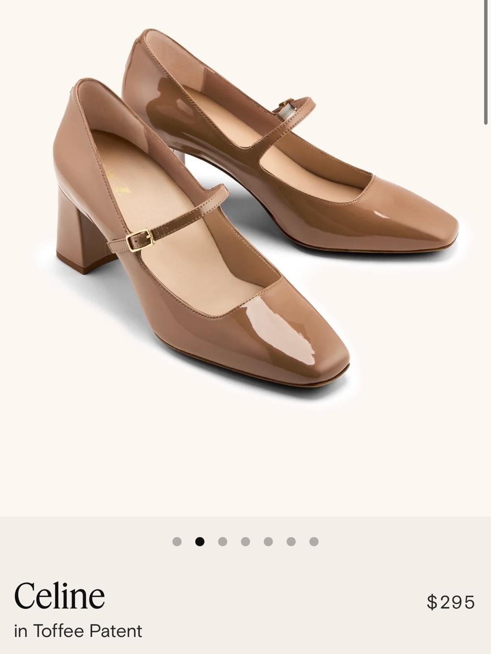 Inez Celine Mary Jane pump